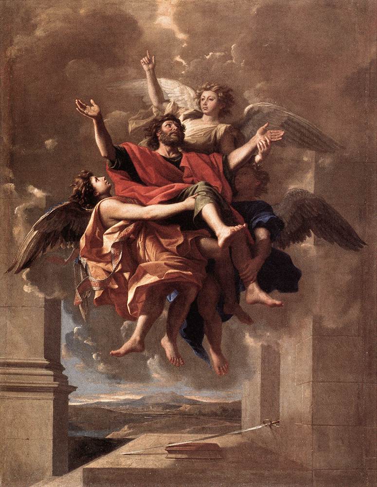 Nicolas Poussin The Ecstasy of St Paul